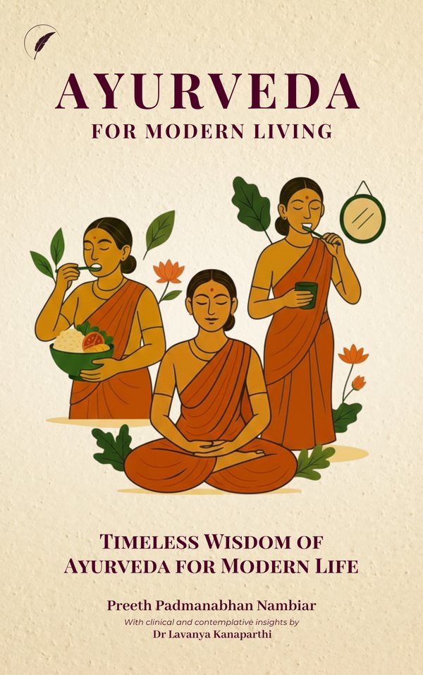 Cover of Ayurveda for Modern Living by Preeth Pathmanabhan Nambiar